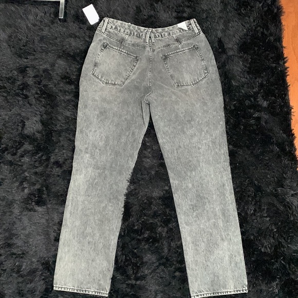 Good American Good Icon Loose Fit Black jeans Size 14 NWT $155 - Picture 2 of 5